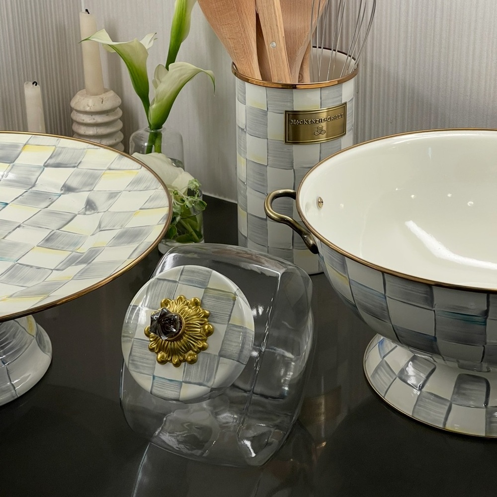 MacKenzie-Childs Sterling check Collection